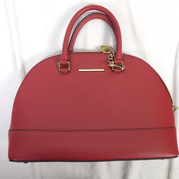 Anne Klein Red Tote Bag - Picture 1 of 11